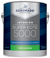 HATTIESBURG PAINT & DEC Super Kote 5000® Waterborne Acrylic-Alkyd is the ideal choice for interior doors, trim, cabinets and walls. It delivers the desired flow and leveling characteristics of conventional alkyd paints while also providing a tough satin or semi-gloss finish that stands up to repeated washing and cleans up easily with soap and water.boom