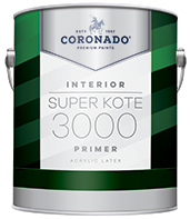 HATTIESBURG PAINT & DEC Super Kote 3000 Primer is an easy-to-apply primer optimized for high productivity jobs. Super Kote 3000 is ideal for use in rental properties. This high-hiding, fast-drying primer provides a strong foundation for interior drywall and cured plaster and can be topcoated with latex or oil-based paint.boom