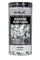 HATTIESBURG PAINT & DEC Transform any concrete floor into a beautiful surface with Insl-x Decorative Floor Flakes. Easy to use and available in seven different color combinations, these flakes can disguise surface imperfections and help hide dirt.

Great for residential and commercial floors:

Garage Floors
Basements
Driveways
Warehouse Floors
Patios
Carports
And moreboom