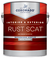 Hattiesburg Paint and Decorating Rust Scat Waterborne Acrylic Primer provides protection from rust bleed and flash rusting. Suitable for use over galvanized metal, Rust Scat Waterborne Acrylic Primer is not intended for immersion services.boom