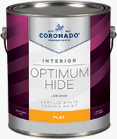 HATTIESBURG PAINT & DEC Optimum Hide Ceiling White is a quick-drying flat finish designed for interior ceilings. It is ideal for areas that must remain in service while being painted, such as hotels, offices, hospitals, and nursing homes. It dries a bright white and minimizes surface imperfections.boom